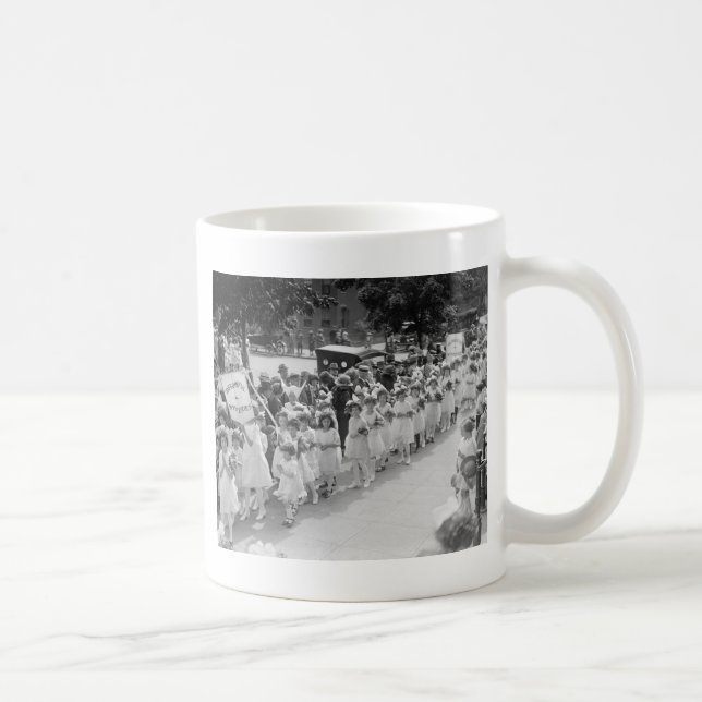 Immaculate Conception, Mary Procession: 1923 Coffee Mug (Right)