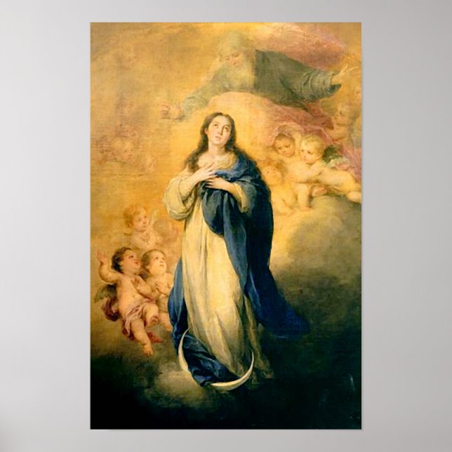 Immaculate Conception Virgin Mary Assumption 02 Poster (Front)