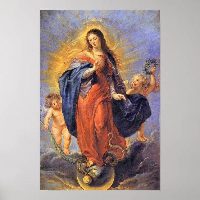 Immaculate Conception Virgin Mary Assumption 06 Poster (Front)