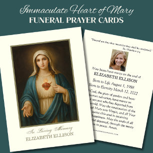 Immaculate Heart Mary Funeral Catholic Prayer