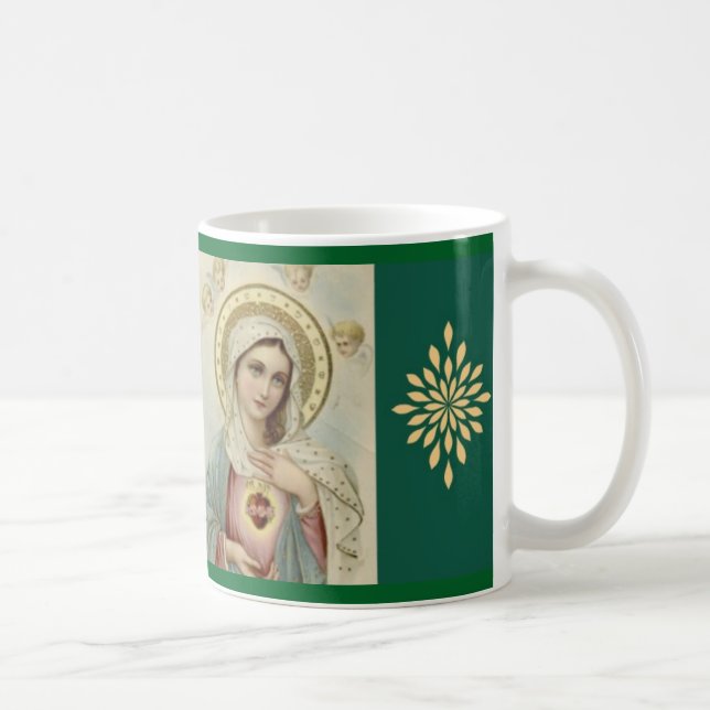 Immaculate Heart of Blessed Virgin Mary Coffee Mug (Right)