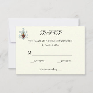 Immaculate Heart of Mary Catholic Religious RSVP Card
