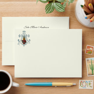Immaculate Heart of Mary Catholic Wedding Envelope