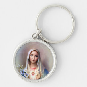 Immaculate Heart of Mary Key Ring