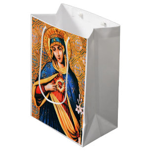 Immaculate Heart of Mary Medium Gift Bag