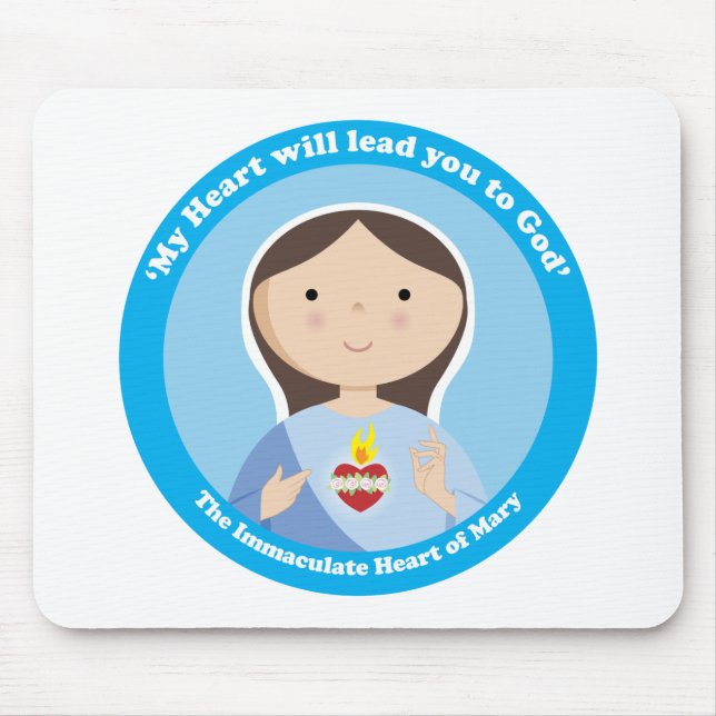 Immaculate Heart of Mary Mouse Pad (Front)