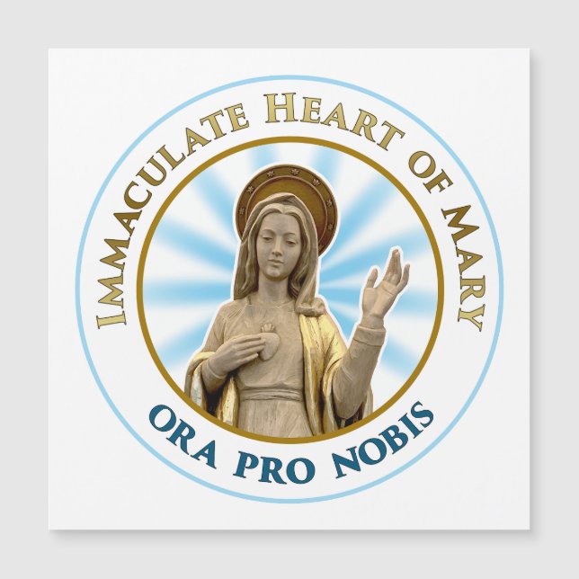 Immaculate Heart of Mary Ora Pro Nobis (Front)