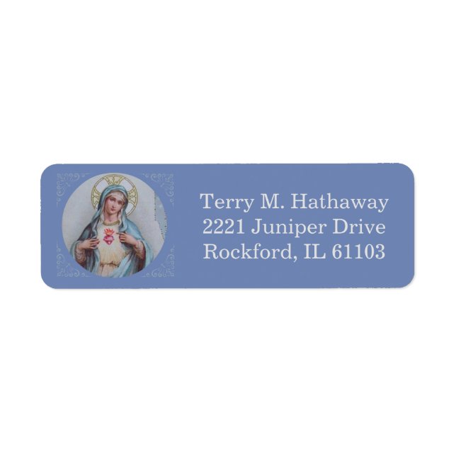 Immaculate Heart of Mary  Sorrowful Mother (Front)