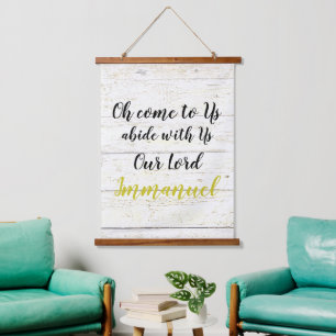 Immanuel   hanging tapestry