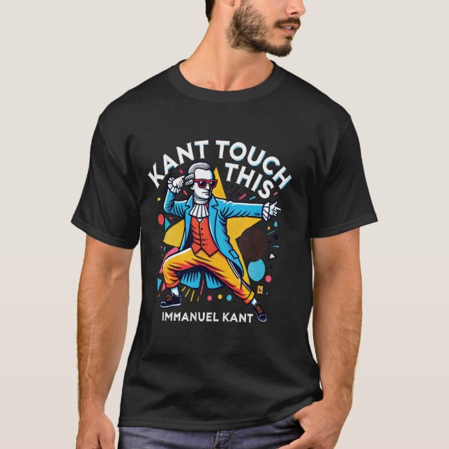 Immanuel Kant Funny Philosophy T-Shirt (Front)