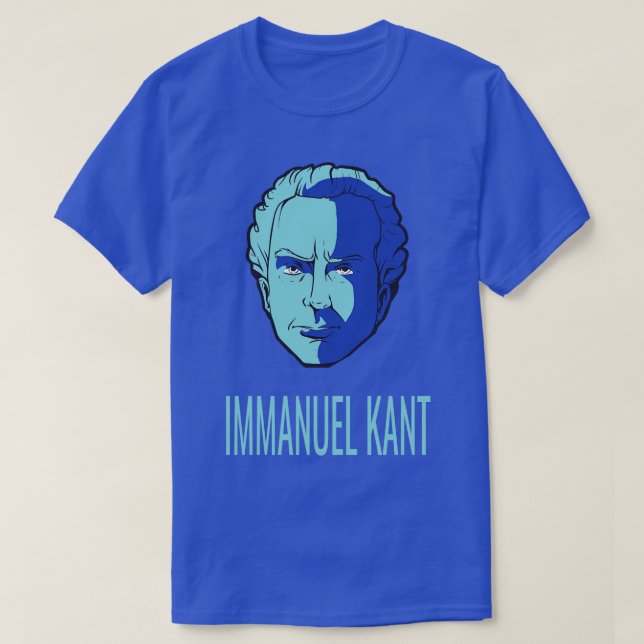 Immanuel Kant Philosopher Writer 1 T-Shirt (Design Front)