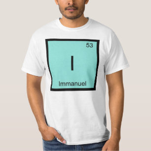 Immanuel  Name Chemistry Element Periodic Table T-Shirt