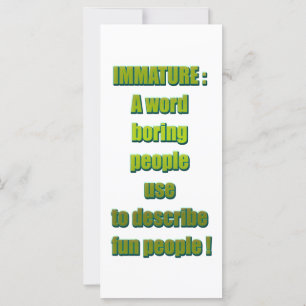 Immature funny text