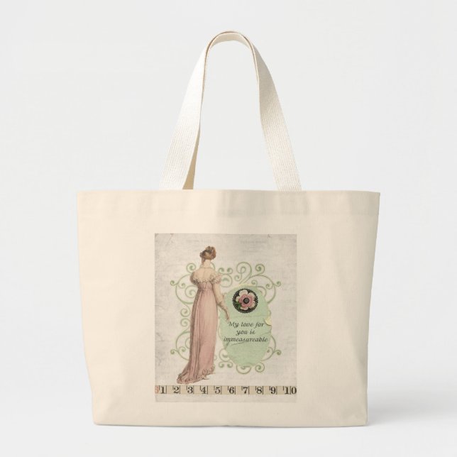 Immeasurable Love Large Tote Bag (Front)