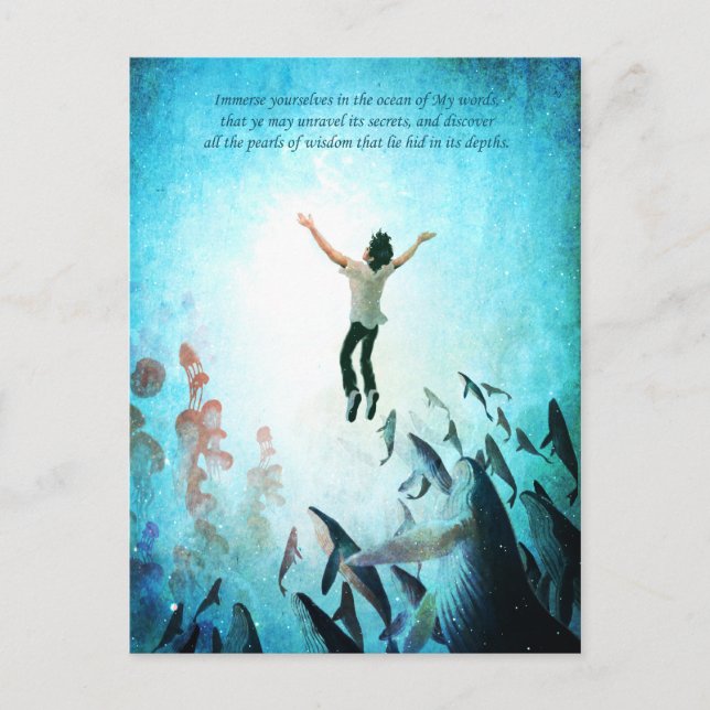 Immerse Ocean Postcard (Front)
