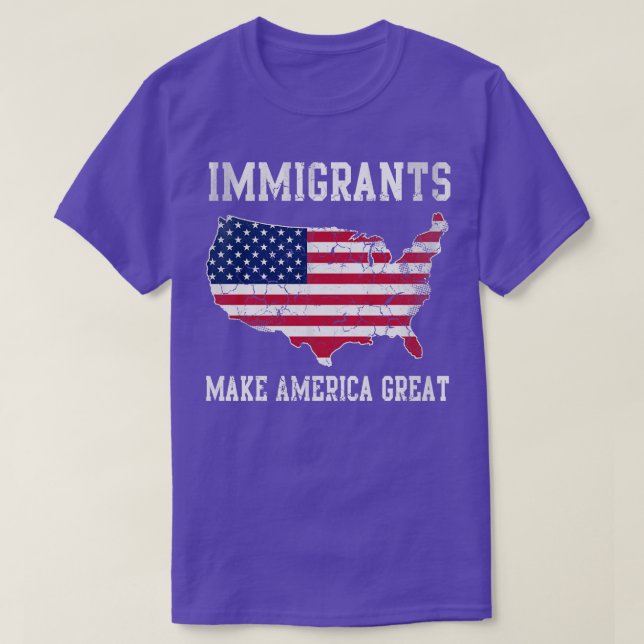 Immigrants Great T-Shirt (Design Front)