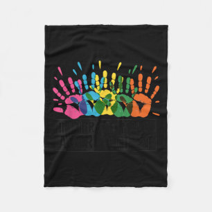 Immigrants Make America Great Fleece Blanket