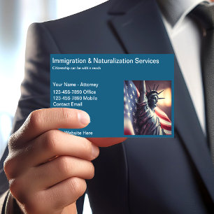 Immigration And Citizenship Attorney Business Card