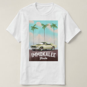 Immokalee Florida Supercar travel poster T-Shirt