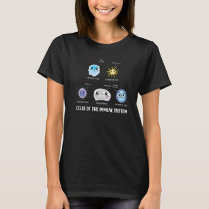 Immune System Cells Biology Cell Science Immunolog T-Shirt
