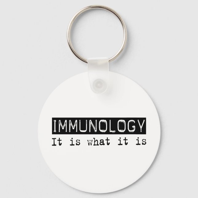 Immunology It Is Key Ring (Front)