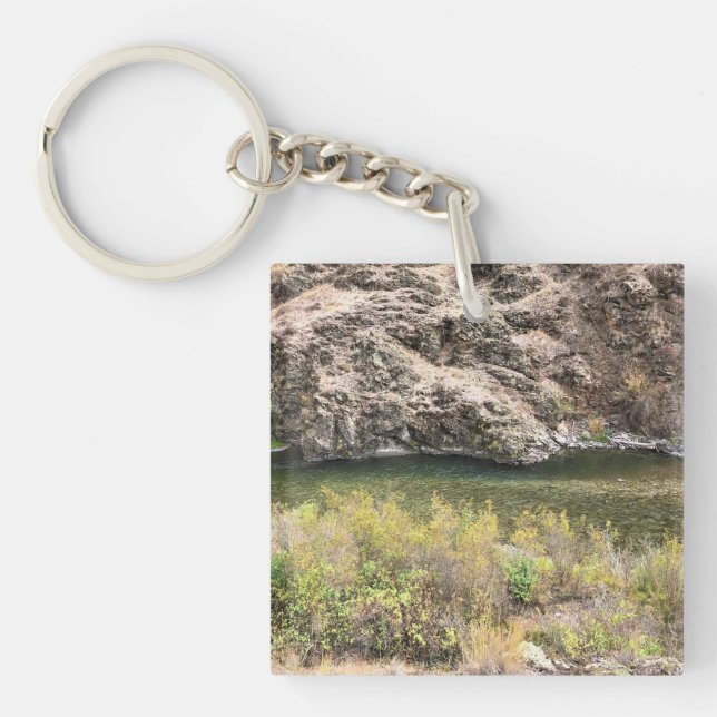 Imnaha River, Oregon Key Ring (Front)