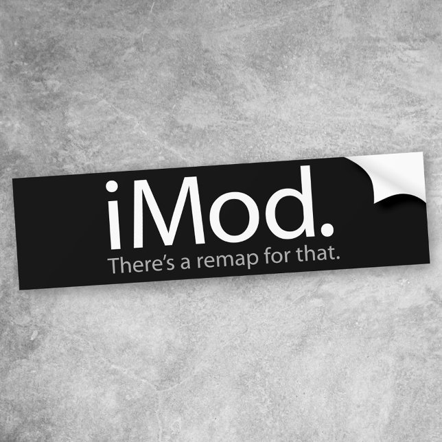 iMod Bumper Sticker (Creator Uploaded)