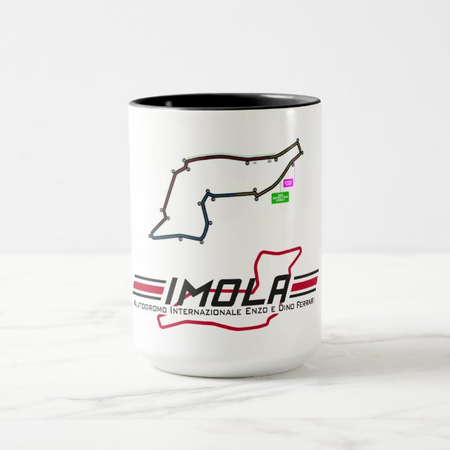 Imola Circuit Tail Mug (Center)