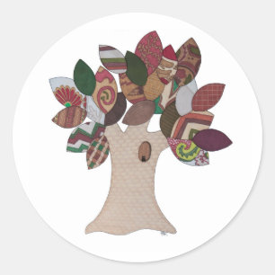 Imp Tree Classic Round Sticker