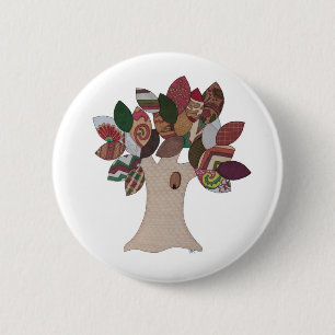 Imp Tree Pinback Button