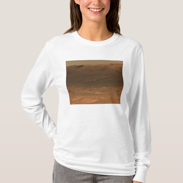 Impact crater Endurance on the surface of Mars T-Shirt (Front)