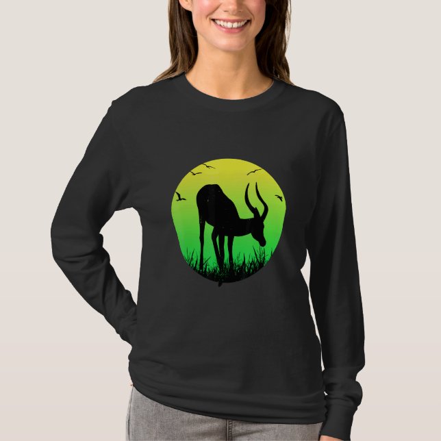 Impala African Animal T-Shirt (Front)
