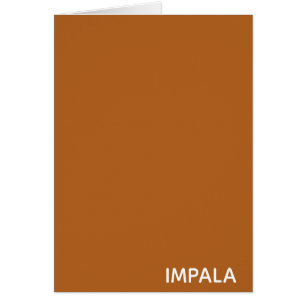Impala brown colour name