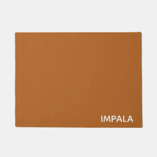 Impala brown colour name doormat