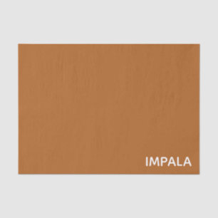 Impala brown colour name tissue paper