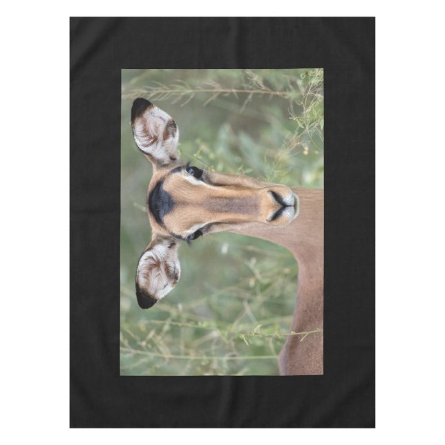 Impala Portrait Tablecloth (Front)