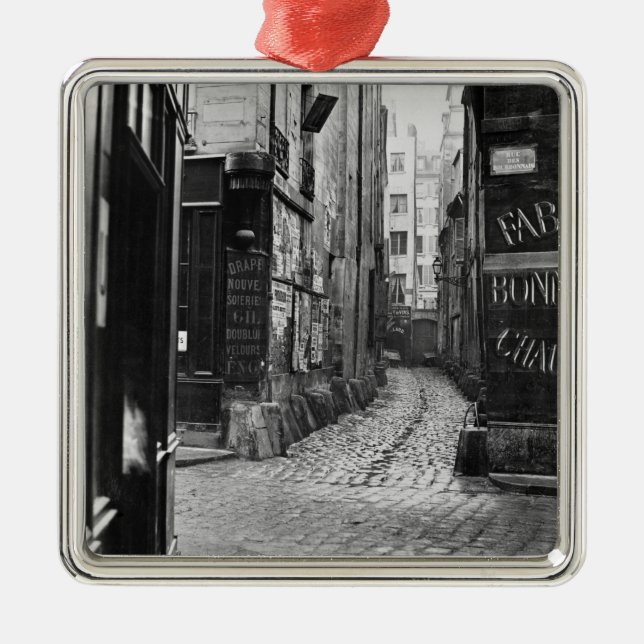 Impasse des Bourdonnais Metal Tree Decoration (Front)