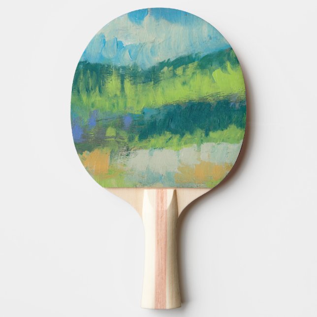 Impasto Field II Ping Pong Paddle (Front)