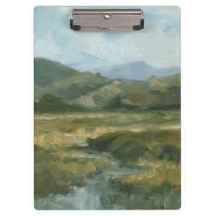 Impasto Landscape III Clipboard