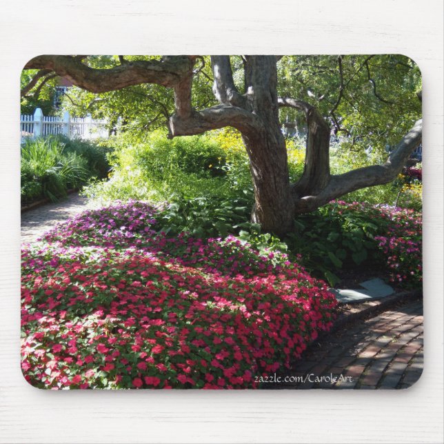 Impatiens Tree Mouse Pad (Front)