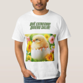Impatient Chicken: How Straight! T-Shirt