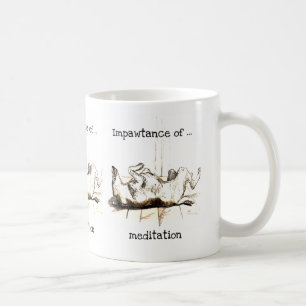 Impawtance of a meditation mug