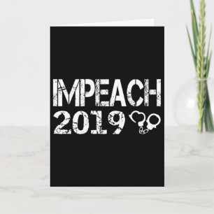 Impeach Anti Trump He Is Not My President Card