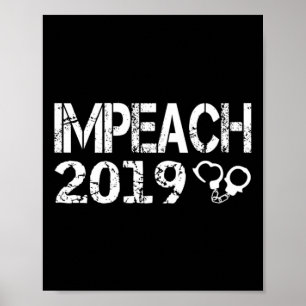 Impeach Anti Trump He Is Not My President Poster