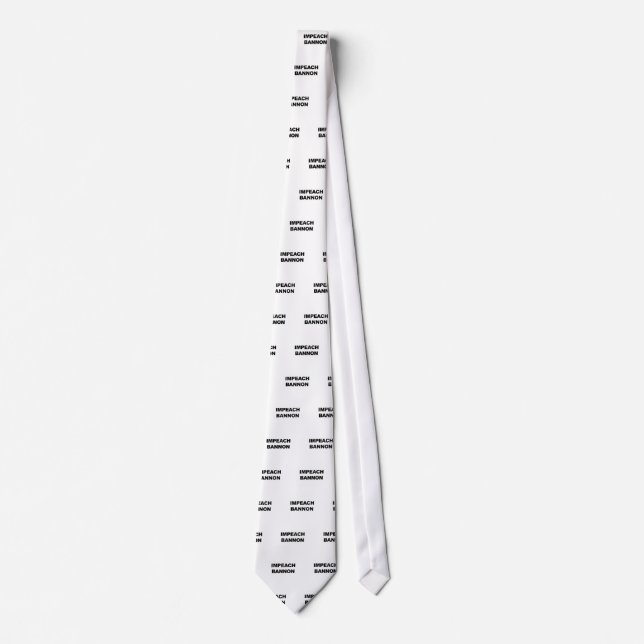 IMPEACH BANNON TIE (Front)