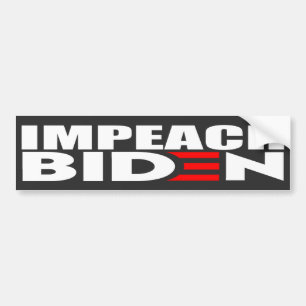 IMPEACH BIDEN  BUMPER STICKER