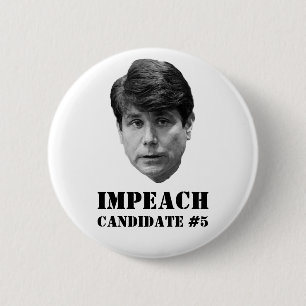 Impeach Candidate 5 6 Cm Round Badge