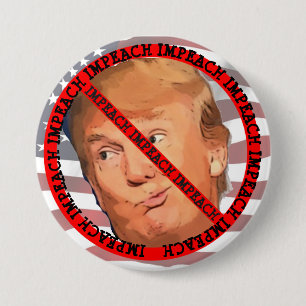 Impeach Donald Trump Button