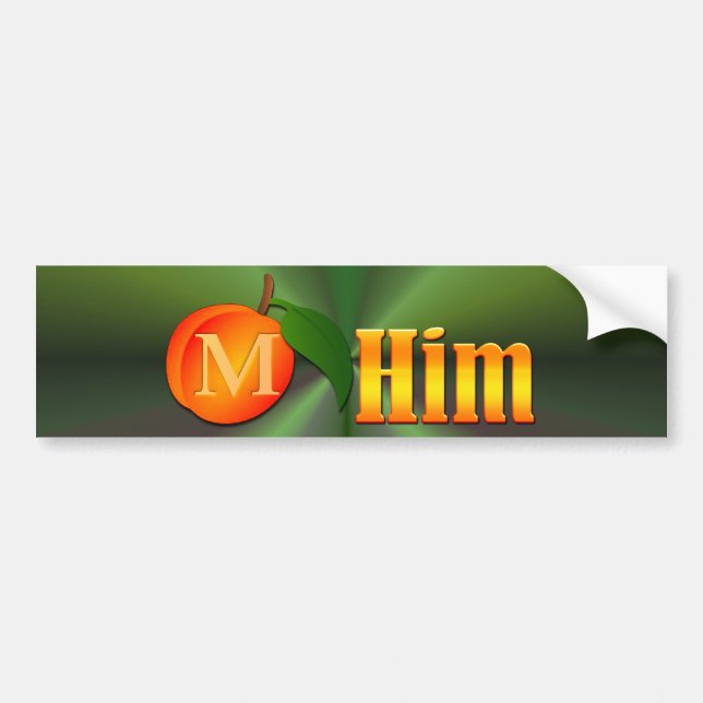 Impeach Him Bumper Sticker (Front)