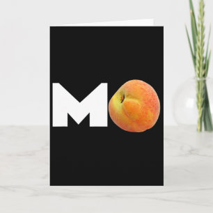 Impeach M Peach Trump Funny Political Card